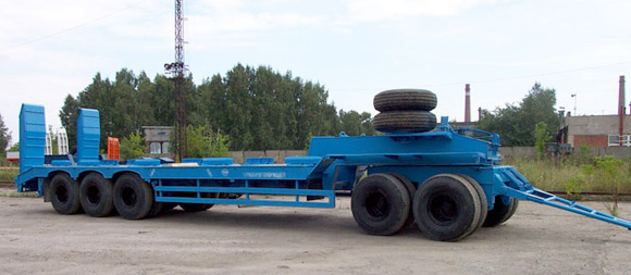 Прицеп ЧМЗАП 83992 по спецификации 011 (80 тонн)